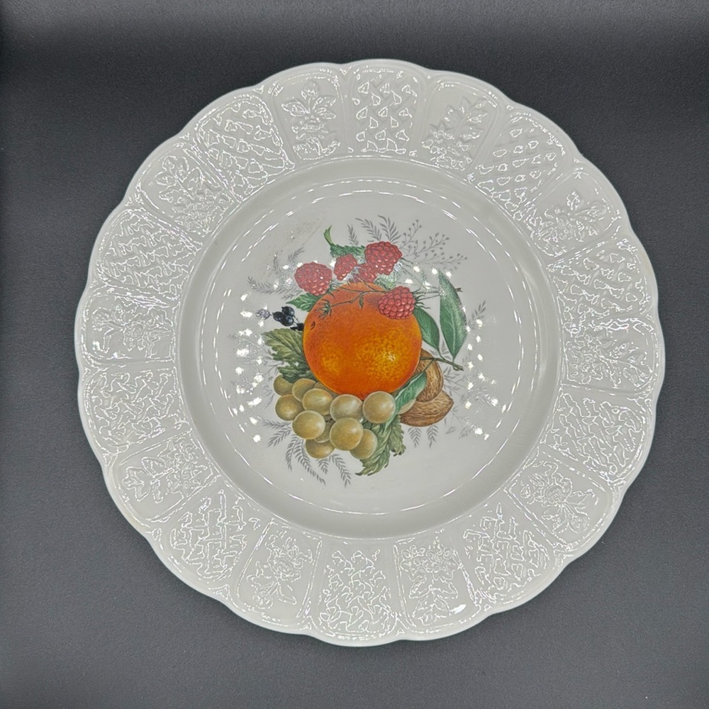 Cauldon Bristol Ironstone "Bristol Garden" plate 10”